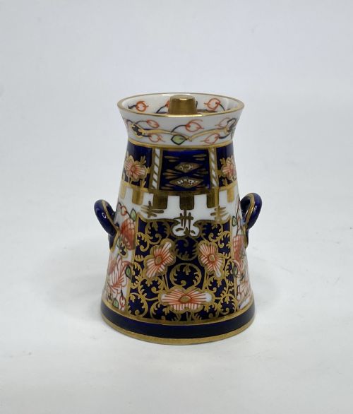 Royal Crown Derby Milk Churn and Cover, Dated 1921.