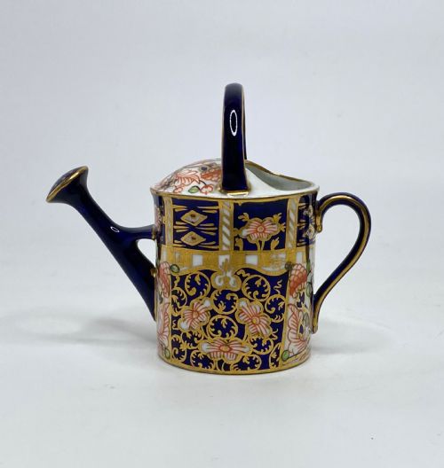 Royal Crown Derby Miniature Watering Can, D. 1922.