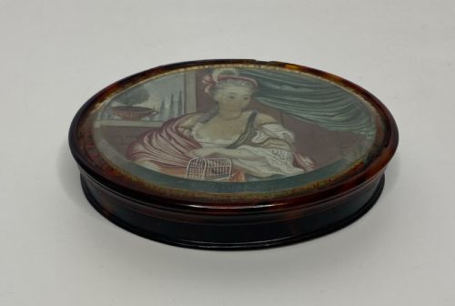 Chinese Export Snuff Box,  18th Century.