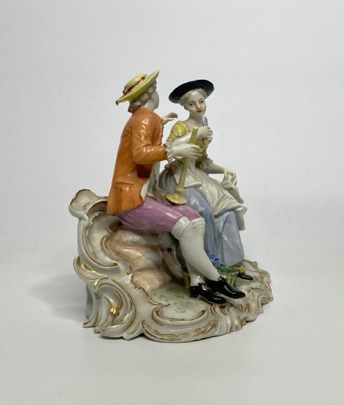 LUDWIGSBURG PORCELAIN GROUP C 1770 - ADDITIONAL PHOTO 3