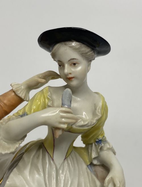 LUDWIGSBURG PORCELAIN GROUP C 1770 - ADDITIONAL PHOTO 4