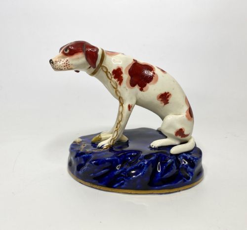 Staffordshire Pottery  ‘Dismal Hound’, C. 1840.