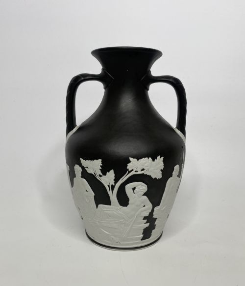 Wedgwood Black Basalt ‘Portland Vase’, C. 1850.