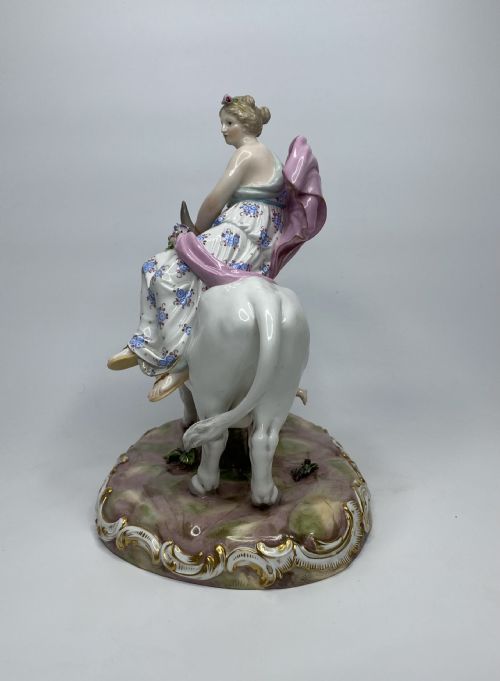 fig 2. Meissen porcelain group, Europa & The Bull, c. 1870.
