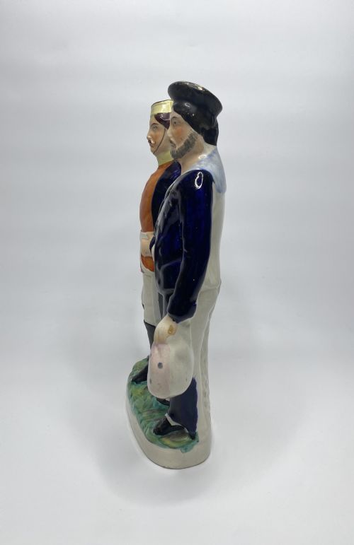 fig 1. Staffordshire ‘River War’ pottery group, c. 1898.