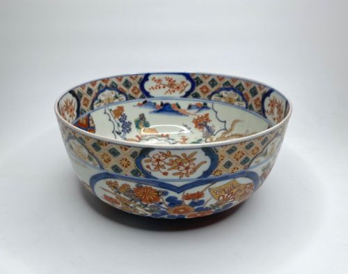 Imari Porcelain Bowl, C. 1890, Meiji Period.