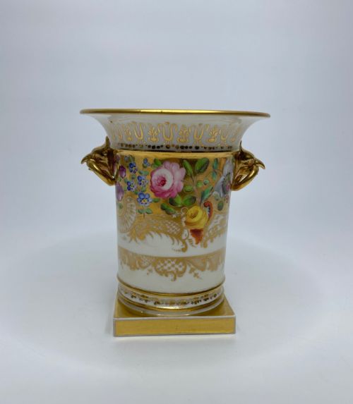 English Porcelain Spill Vase, C. 1820.