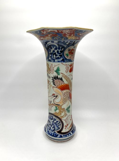 Imari Porcelain Vase, Arita, Japan, C. 1700.