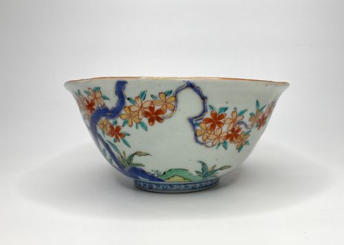Kakiemon Type Porcelain Bowl, Arita, C. 1700. Genroku Period.