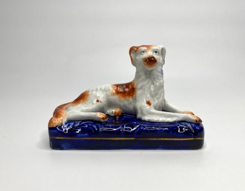 fig 1. Staffordshire Hunting Hounds, c. 1850.