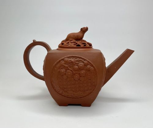 Chinese Yixing Stoneware Teapot, 18th Century.