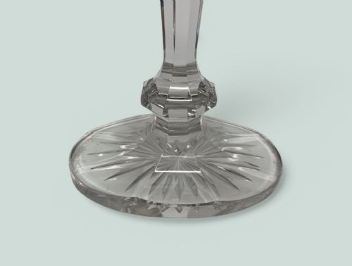 fig 1. Clarke’s Patent Cricklite glass candlesticks, c. 1900.