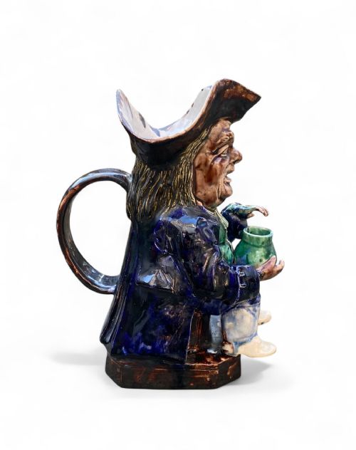 fig 1. Portuguese creamware Toby jug, c. 1800.
