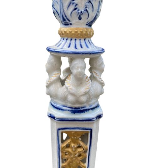 fig 1. Pair of Wedgwood Cinque Cento candlesticks, c. 1876.