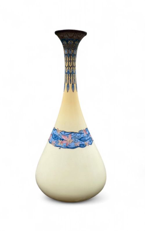 fig 1. Japanese cloisonné vase, c. 1890, Meiji Period.