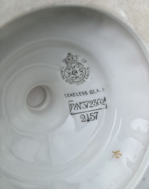 ROYAL WORCESTER FRUIT VASE WILLIAM HAWKINS DATED 1902 - ADDITIONAL PHOTO 10