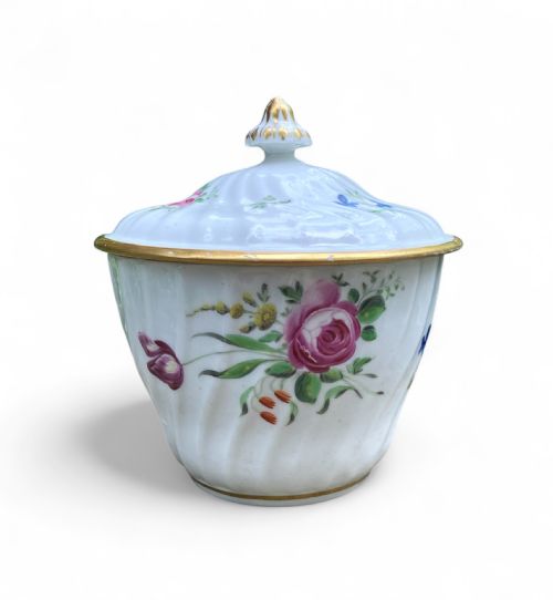 WORCESTER PORCELAIN SUCRIER FLIGHT PERIOD C 1785 - ADDITIONAL PHOTO 5