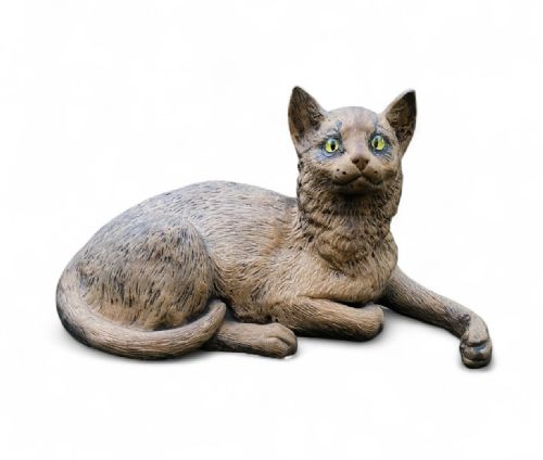 Austrian Terracotta Cat, C.1890.