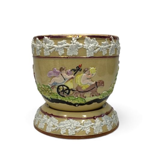 ENOCH WOOD SONS CACHE POT STAND C 1820 - ADDITIONAL PHOTO 1