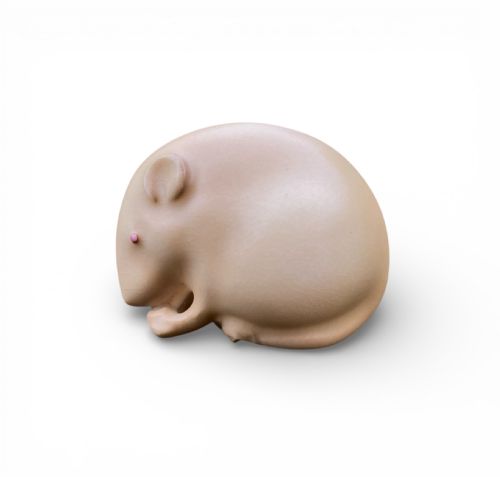 Royal Worcester Netsuke Mouse, D. 1907.