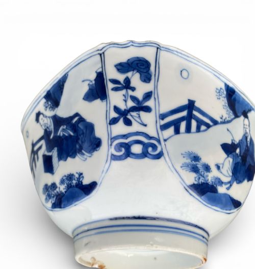 CHINESE PORCELAIN BOWL KANGXI MARK PERIOD C 1700 - ADDITIONAL PHOTO 8