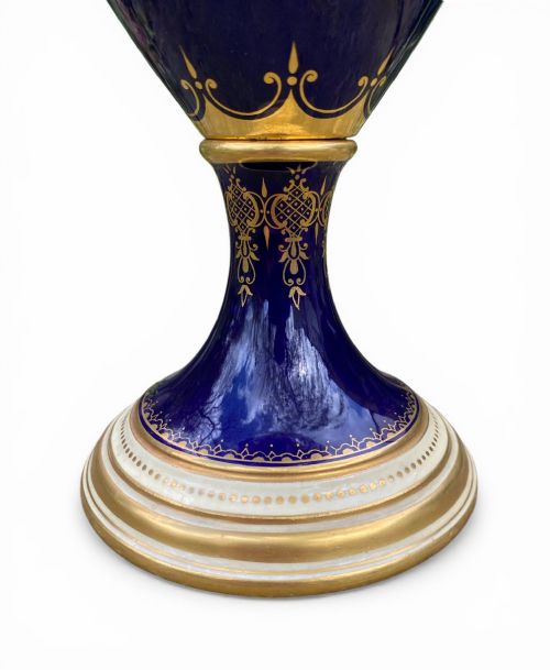 COALPORT PORCELAIN VASE CONWY CASTLE JHPLANT C 1900 - ADDITIONAL PHOTO 7