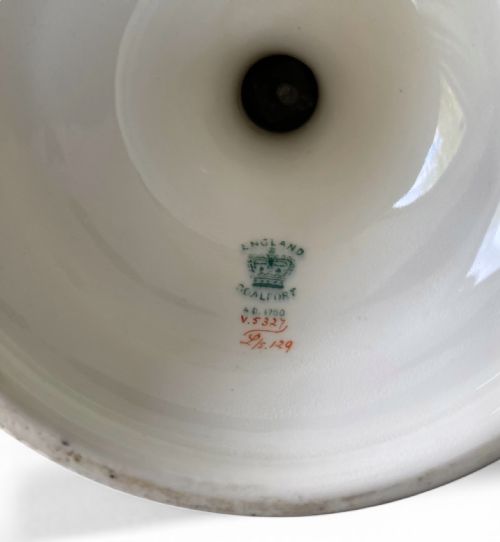 COALPORT PORCELAIN VASE CONWY CASTLE JHPLANT C 1900 - ADDITIONAL PHOTO 9