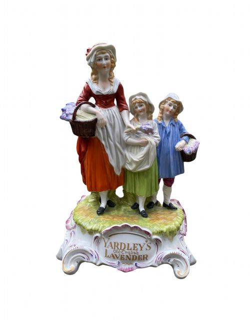 Yardley’s Lavender Advertising Figure, Dresden, C. 1900.