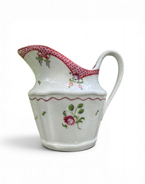 New Hall Porcelain Cream Jug, C. 1790.