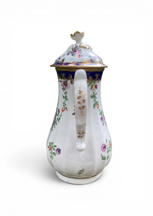 WORCESTER PORCELAIN COFFEE POT COVER C 1770 - ADDITIONAL PHOTO 7