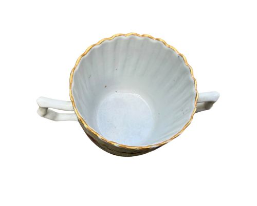 CHINESE PORCELAIN CUP STAND FAMILLE ROSE C 1750 - ADDITIONAL PHOTO 12
