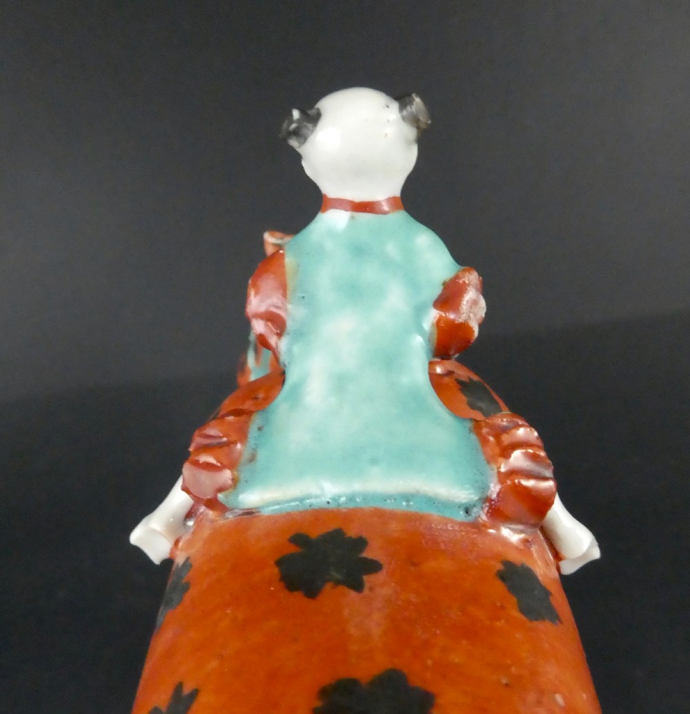 Chinese figure group of a boy riding a horse, c. 1800. Jiaqing Period. View IX