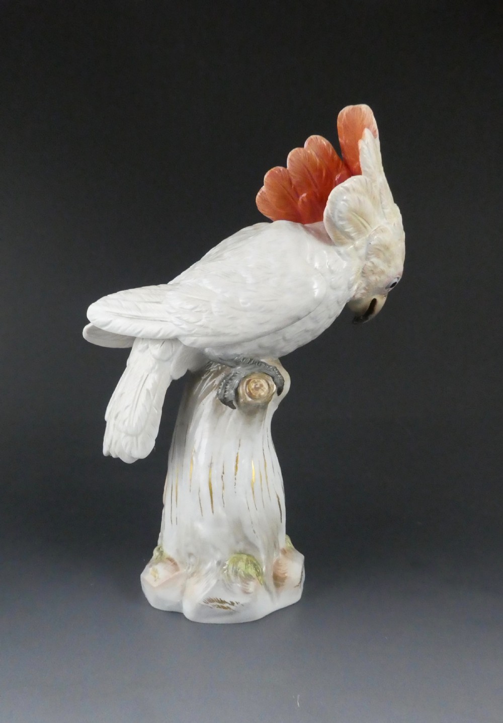 Meissen porcelain Cockatoo, c. 1870. View VII