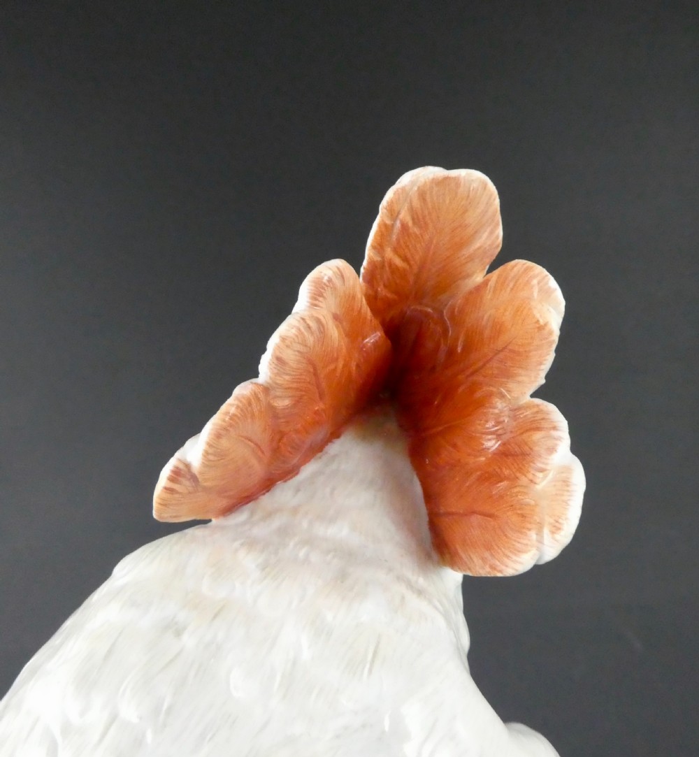 Meissen porcelain Cockatoo, c. 1870. View VIII