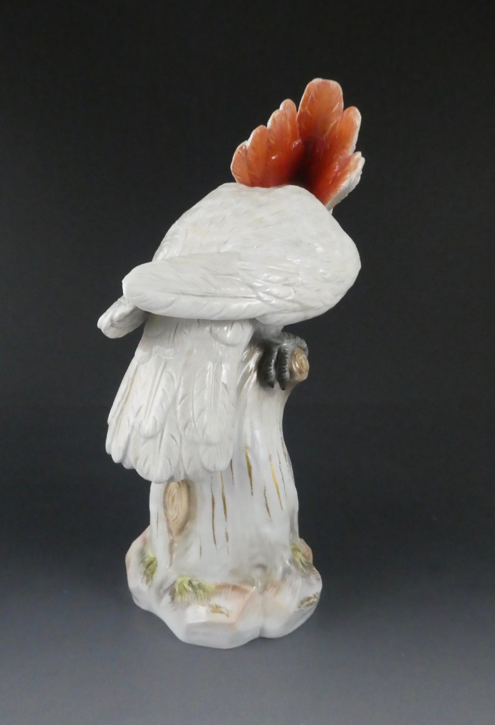 Meissen porcelain Cockatoo, c. 1870. View IX