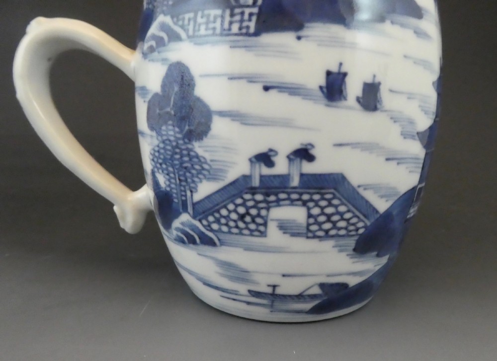 Chinese porcelain mug, Qianlong Period, c. 1770. View IV