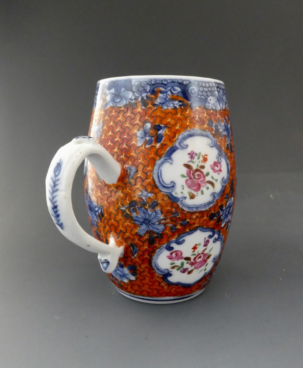 Chinese porcelain mug. Famille rose decoration. c. 1760. View IV