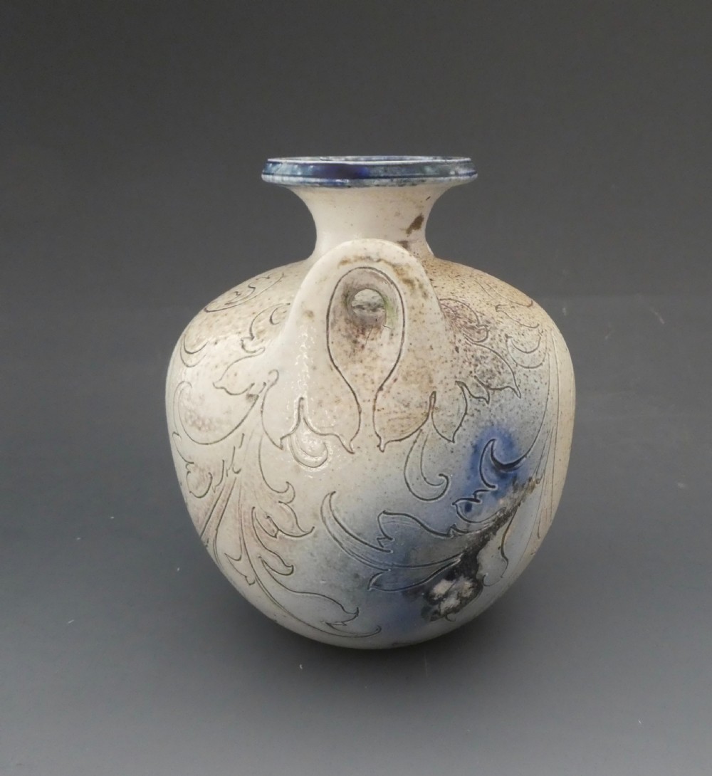 Martin Borothers stoneware Vase, dated 1898. View IV