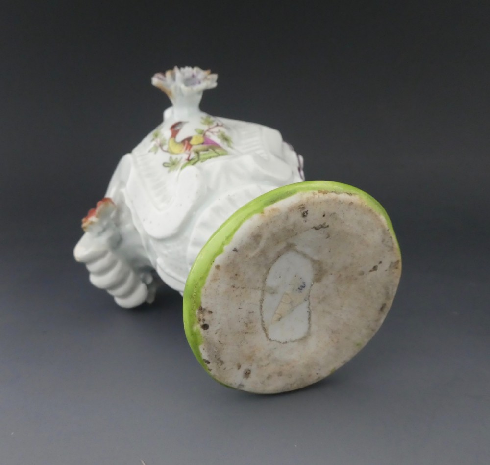 Longton Hall porcelain vase, c. 1760. View XI
