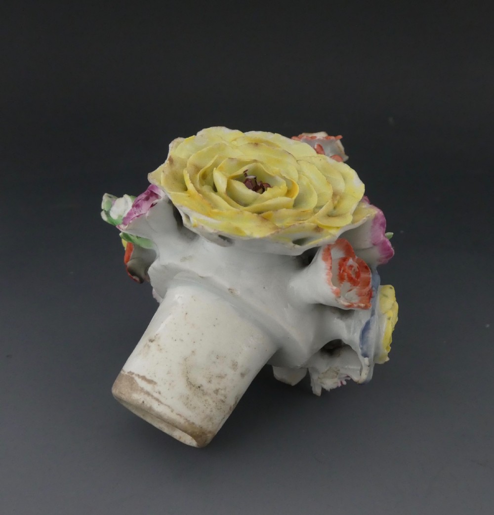 Longton Hall porcelain vase, c. 1760. View XII
