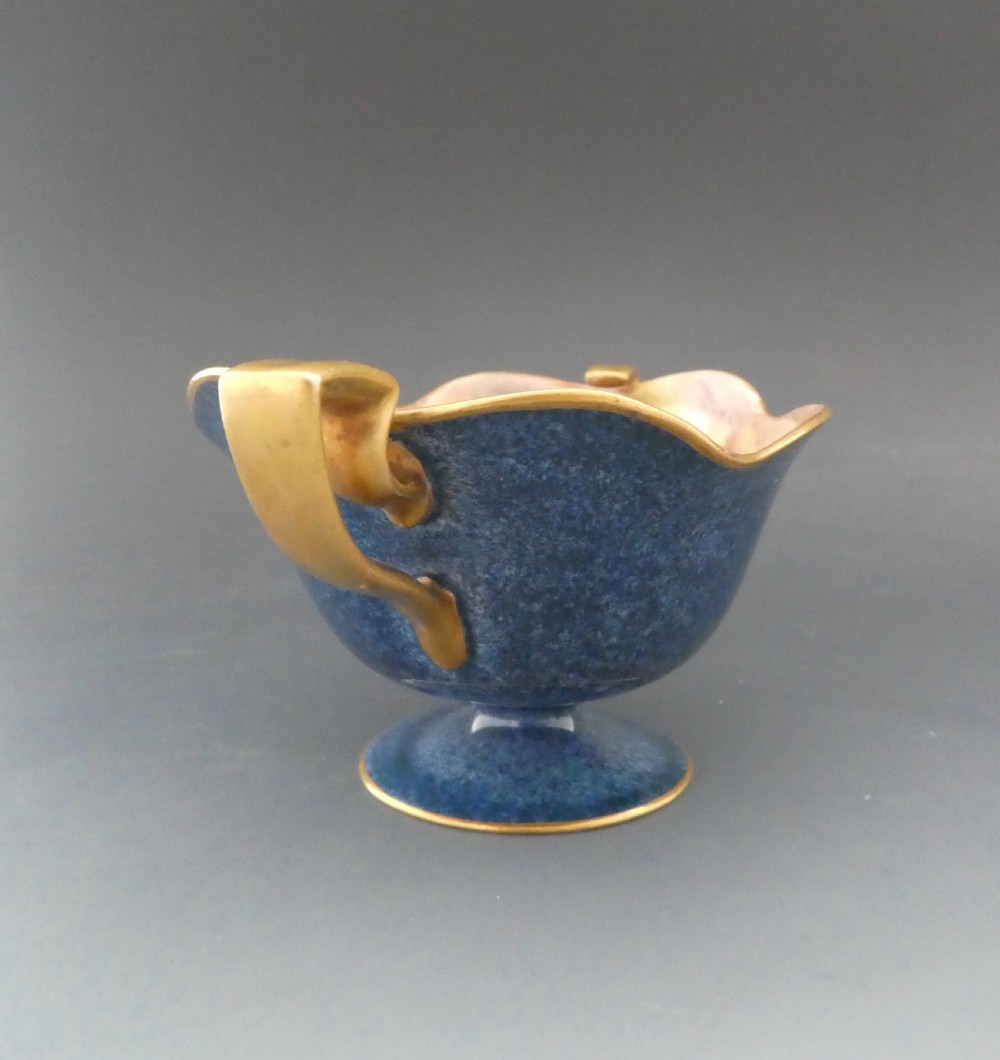 Royal Worcester porcelain bowl. Fruit painted by Louis Flexman, dated 1920. View VI