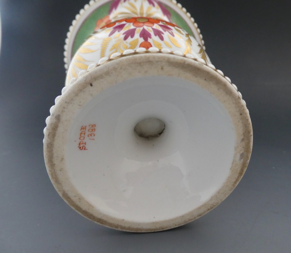 Spode porcelain ‘Campana’ Vase, c. 1810. View X