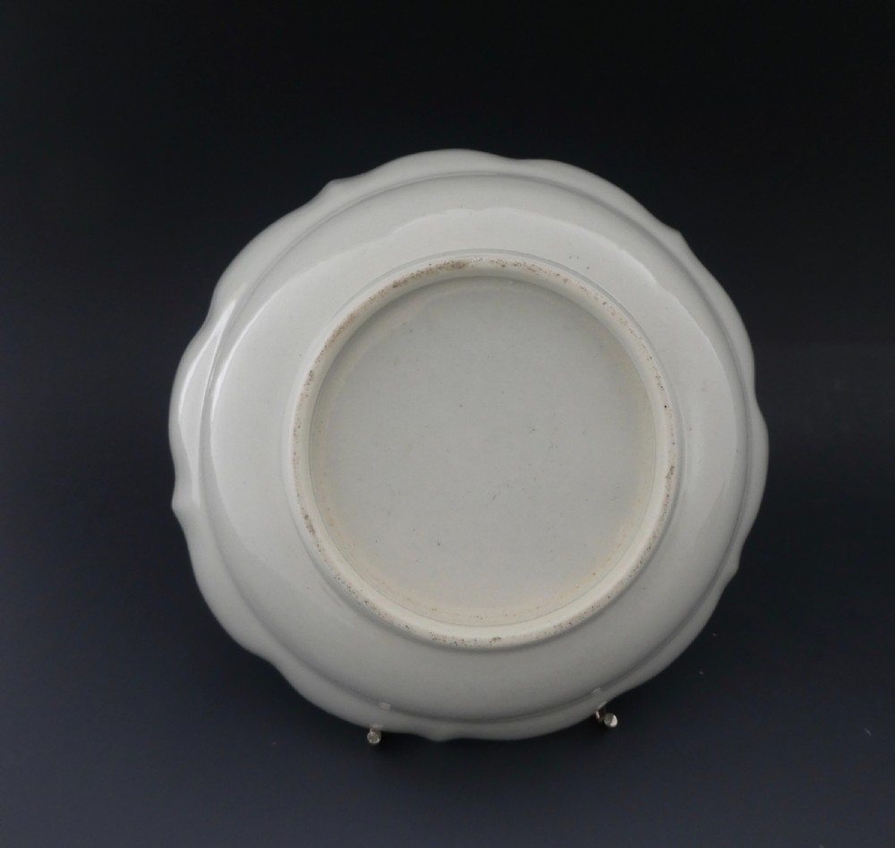 Worcester porcelain chocolate cup and saucer, c.1770. View VI