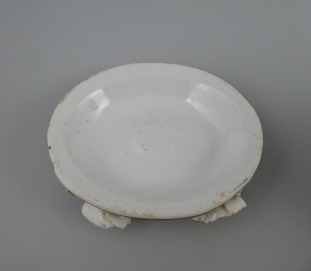 Staffordshire porcellaneous cottage pastille burner and base, c. 1830. View VII