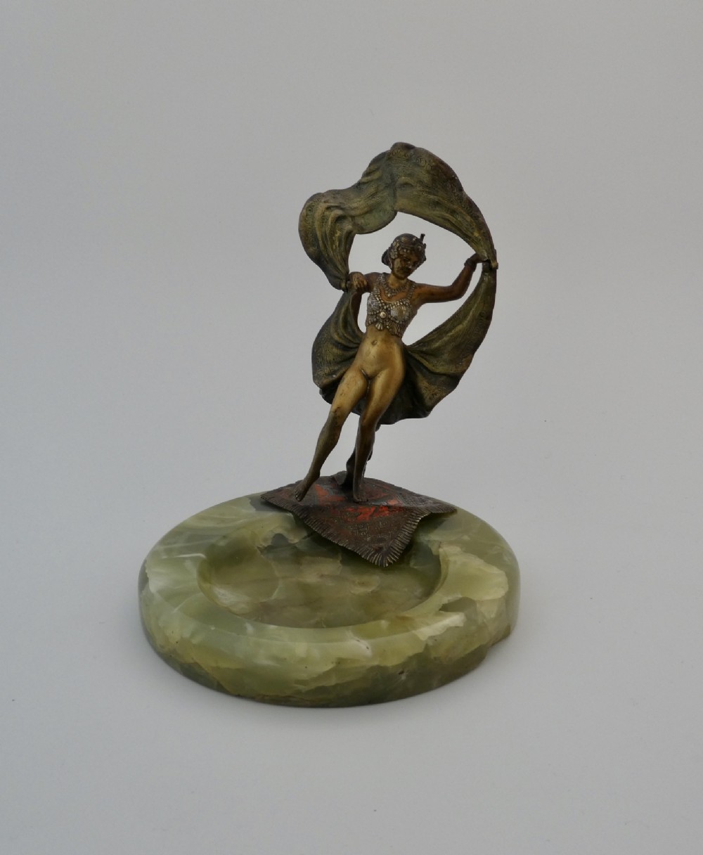 Austrian cold painted bronze ‘Exotic Dancer’, c. 1920.