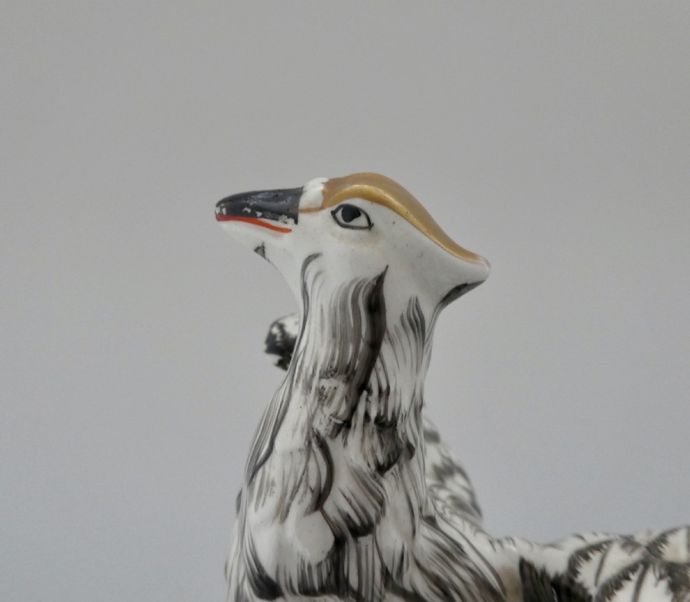 Staffordshire pottery figure of an Eagle, c. 1850. View VIII