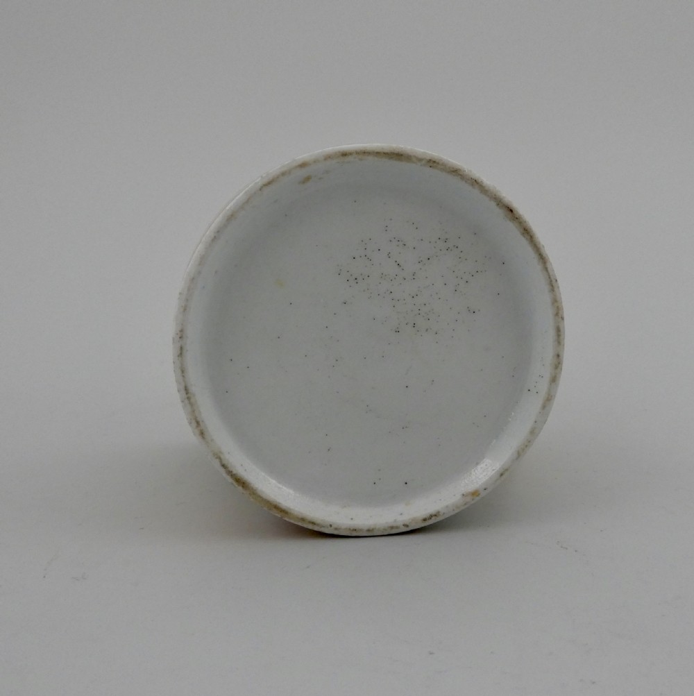 Coalport porcelain coffee can and saucer. Imari Pattern, c. 1815. View X