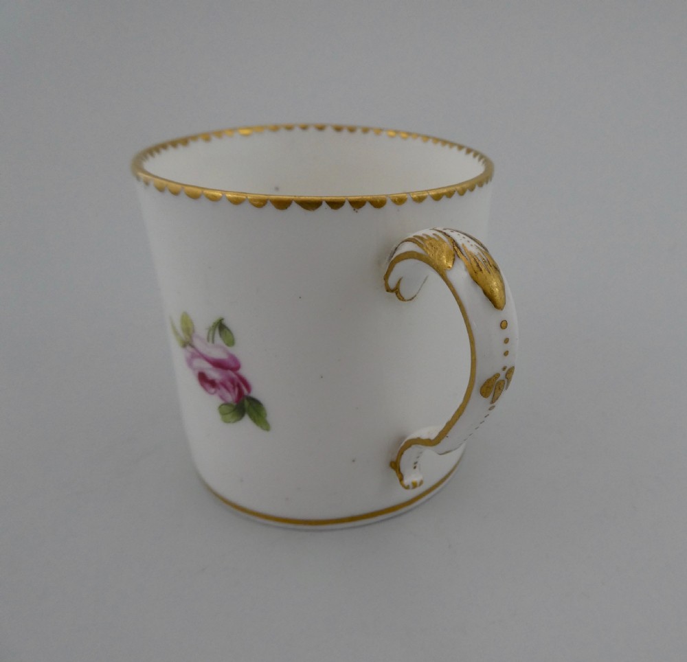 Sevres porcelain coffee can, dated 1779. View VI