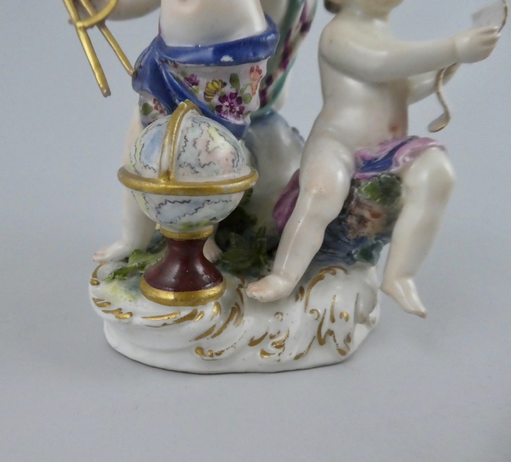 Meissen porcelain group of Putti, c. 1760. View II