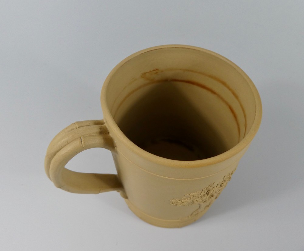 Wedgwood caneware Hunting mug, c. 1800. View VII